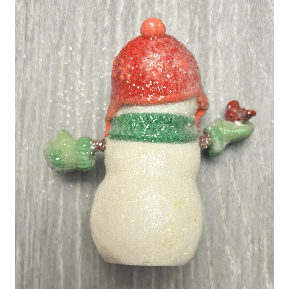 Hallmark Keepsake‎ Ornament Snowman Glitter 